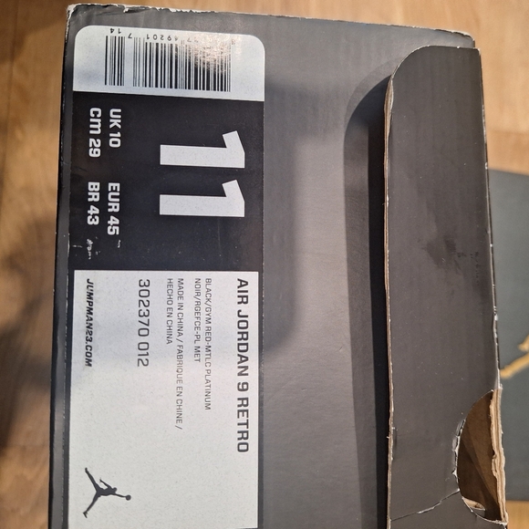 JORDAN KILROY 9'S BRAND NEW - Picture 5 of 5